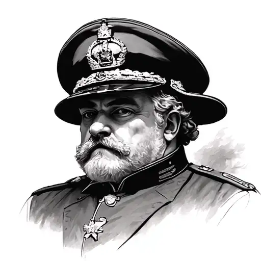 Colonel Dame Maximus Alexander Huxley, DBE tattoo design idea