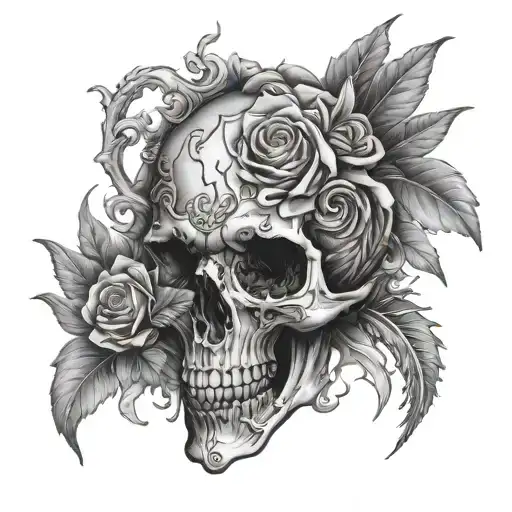 Trauma tattoo design idea