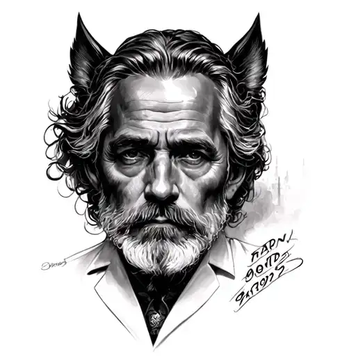 Father,died 03/18/25 born 11/20/1972 tattoo design idea