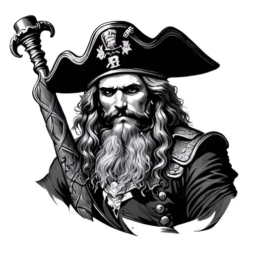 Captain Morgan tattoo design idea