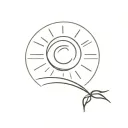 the sun will always be there, waiting after the rain tattoo design idea