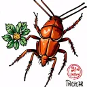 Cockroach tattoo design idea
