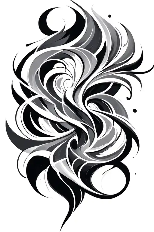 Coverup Abstract Patterns tattoo design idea