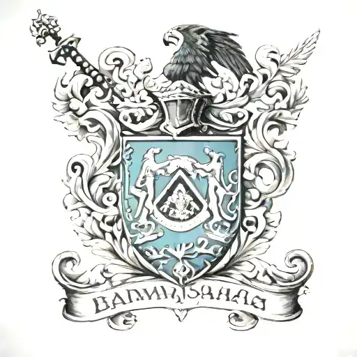 Bahamas Coat Of Arms tattoo design idea