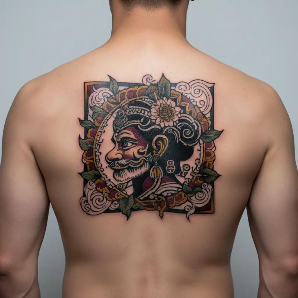 Ayyappa tattoo design idea