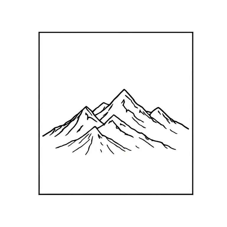 Kilimanjaro mountain tattoo design idea