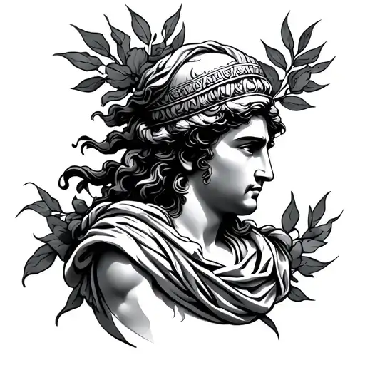 Greek Kairos tattoo design idea