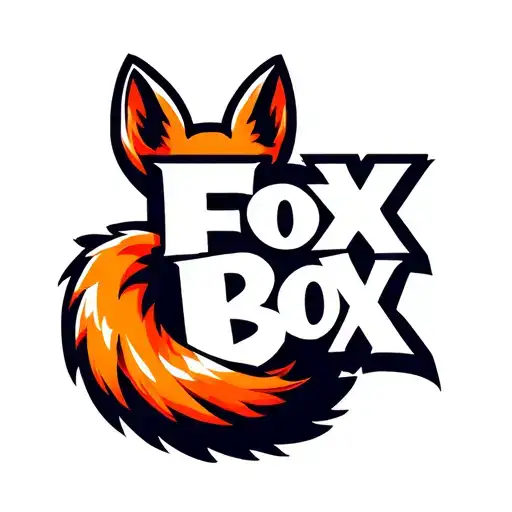 "Fox Box" "Fox Box" in the shape of a fox tail tattoo design idea