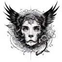 Do Not Go Gentle tattoo design idea