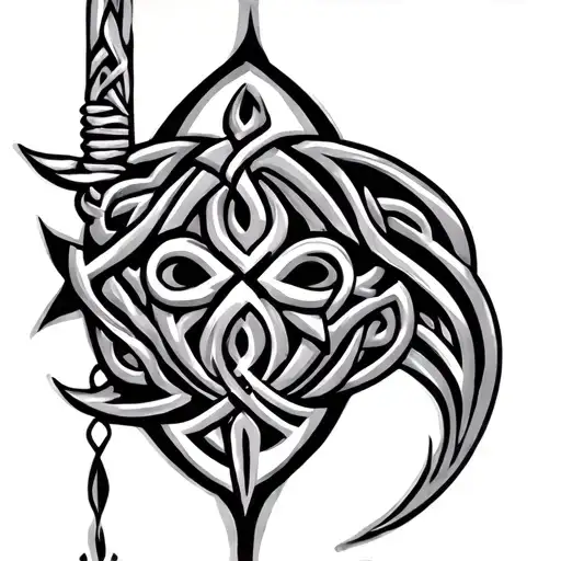 Celtic tattoo design idea