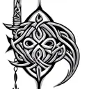 Celtic tattoo design idea