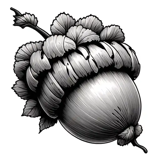 acorn tattoo tattoo design idea