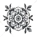 Portuguese Tile tattoo design idea