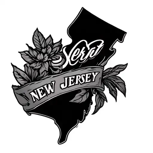 New Jersey tattoo design idea