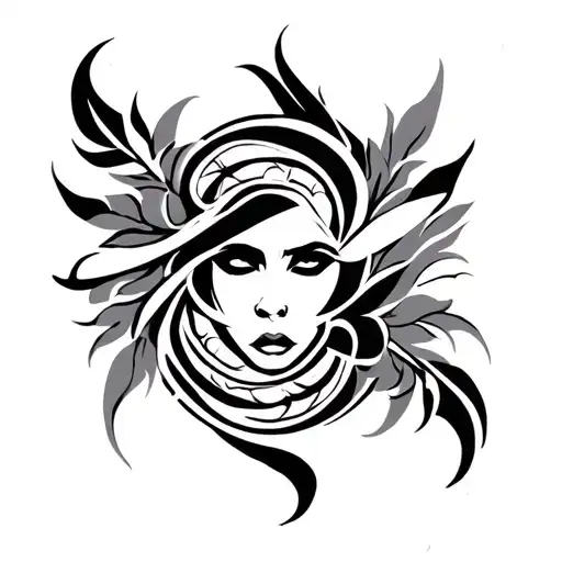 Tribal And Meanings tattoo design idea