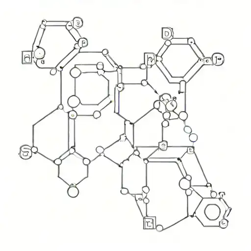 dopamine chemical structure tattoo design idea