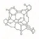 dopamine chemical structure tattoo design idea
