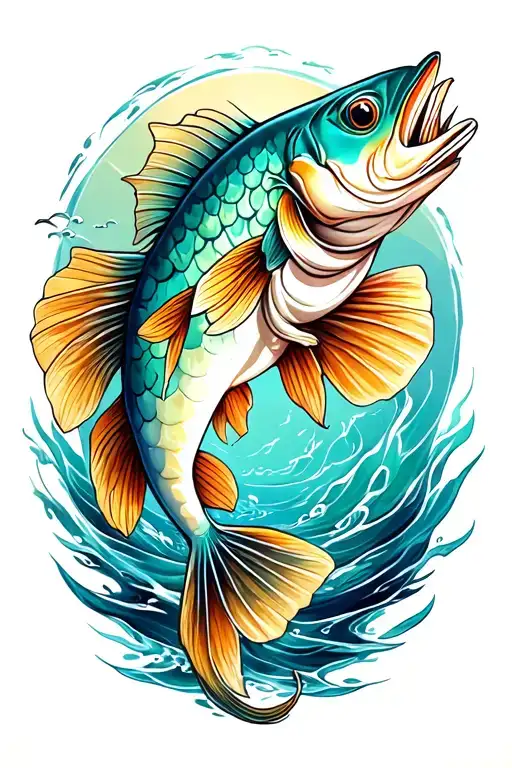 I’ll fish deepwater, nearshore, inshore, salt, brackish, fresh, polluted, rivers, bays, damns, lakes, ponds… hell, I’ll tattoo design idea