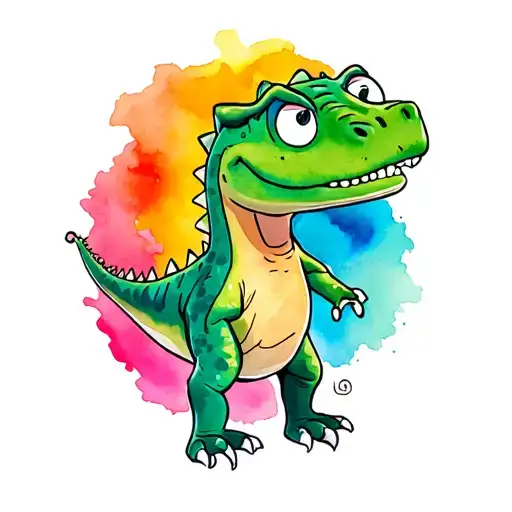 rugrats tommy an reptar tattoo design idea