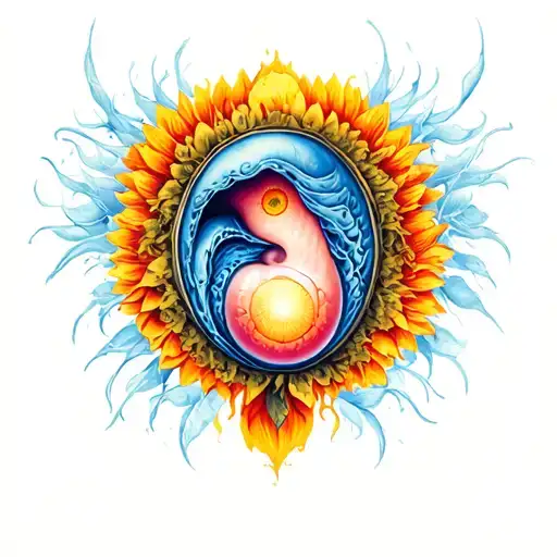 womb fertility transgender pubic tattoo tattoo design idea