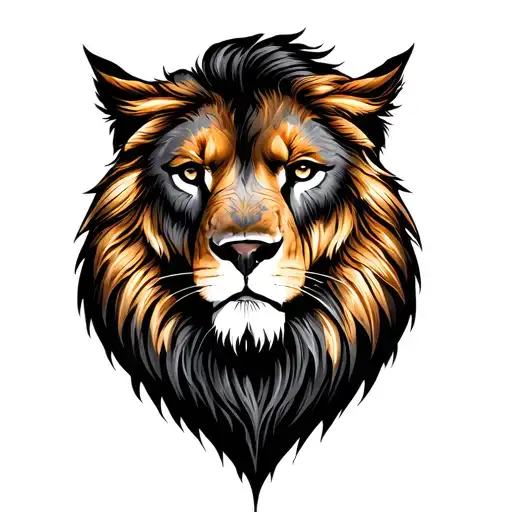 brown pride tattoo design idea