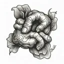 pinky promise you and I tattoo design idea