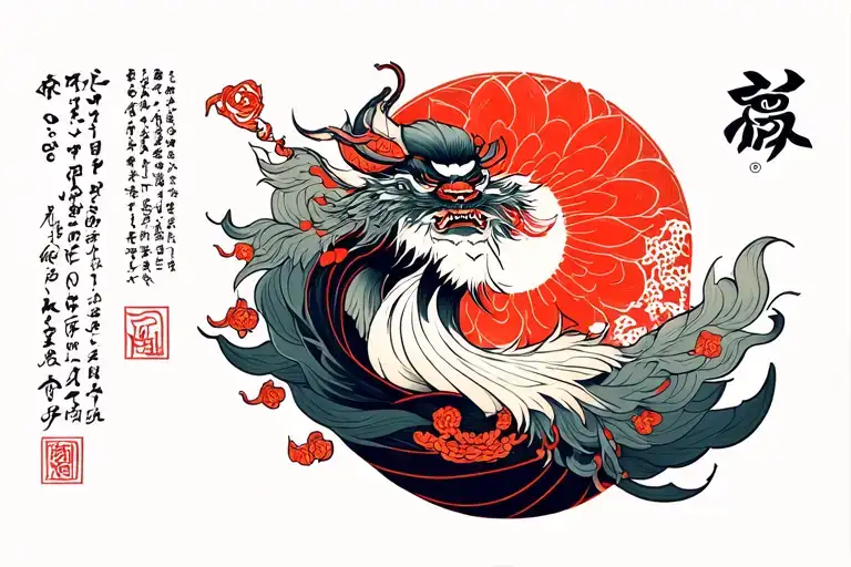 bushido code tattoo design idea