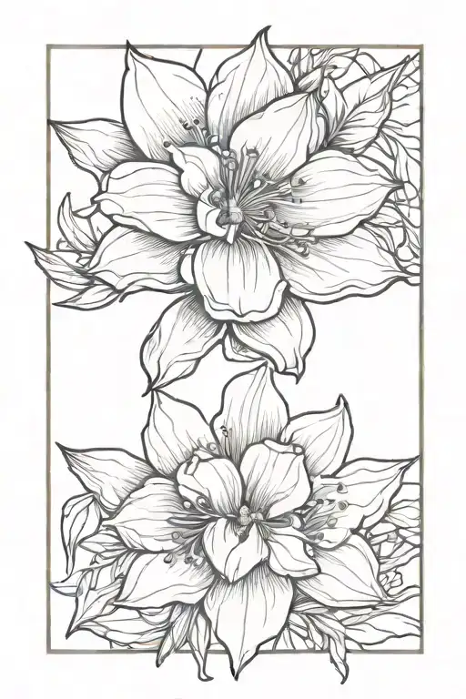 30 seconds to mars flower tattoo design idea