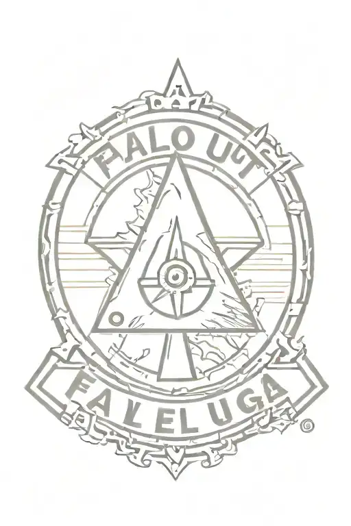 Fallout New Vegas Sign tattoo design idea