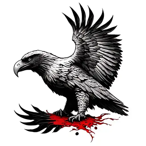 Blood Eagle tattoo design idea