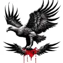 Blood Eagle tattoo design idea
