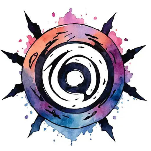 curse seal naruto tattoo design idea