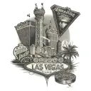 Las Vegas tattoo design idea
