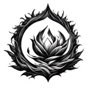 Four Elements tattoo design idea