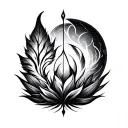 Four Elements tattoo design idea