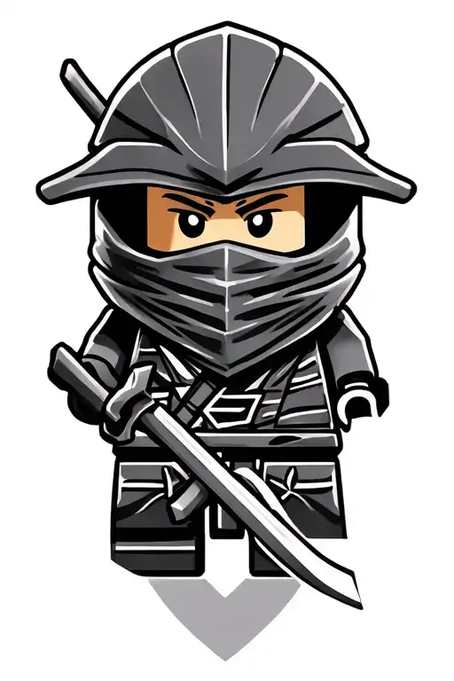 Lego Ninjago tattoo design idea