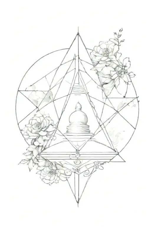 enlightenment, knowledge and wisdom tattoo design idea