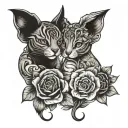 matching couple tattoos tattoo design idea