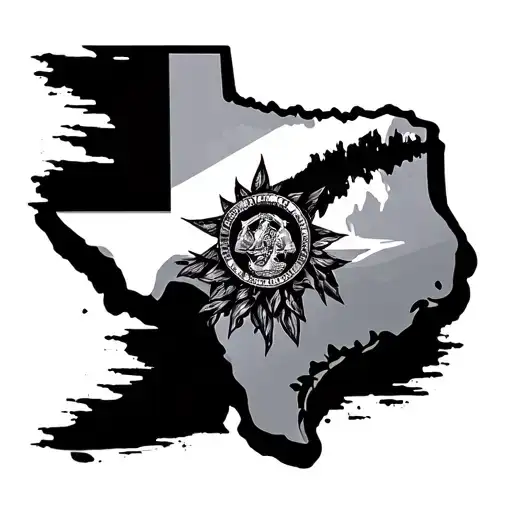 Texas tattoo design idea