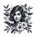 Memorial Mom tattoo design idea