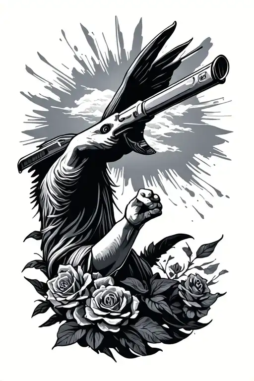 aiming high and success in life tattoo tattoo design idea