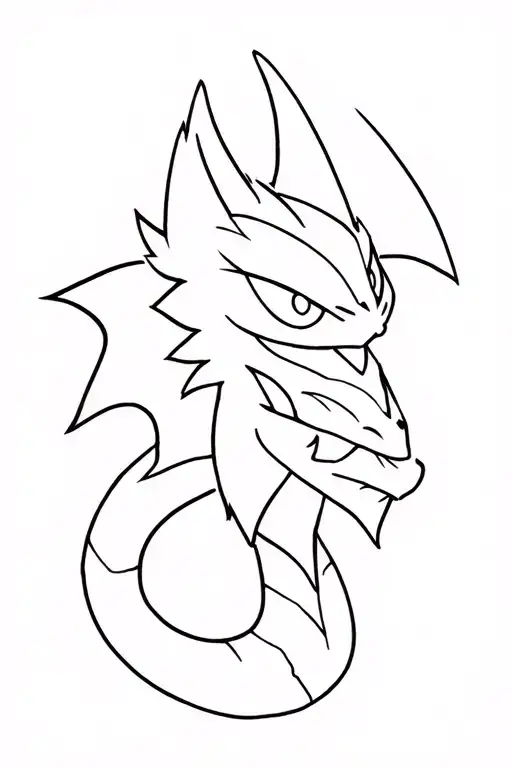 Toothless HTTYD Dragon tattoo design idea