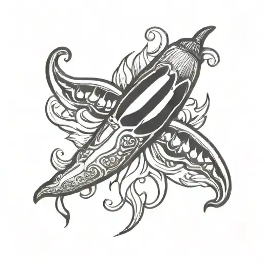 The red hot chili peppers tattoo design idea
