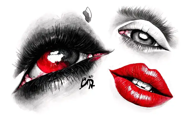 slut 4 u tattoo design idea