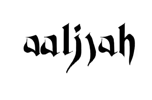 " aaliyah" tattoo design idea