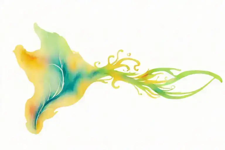 water, nautical, sternum tattoo tattoo design idea