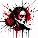 slaanesh tattoo design idea