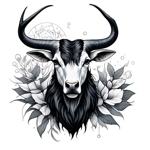 Taurus cancer libra zodiac sign tattoo design idea