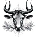 Taurus cancer libra zodiac sign tattoo design idea