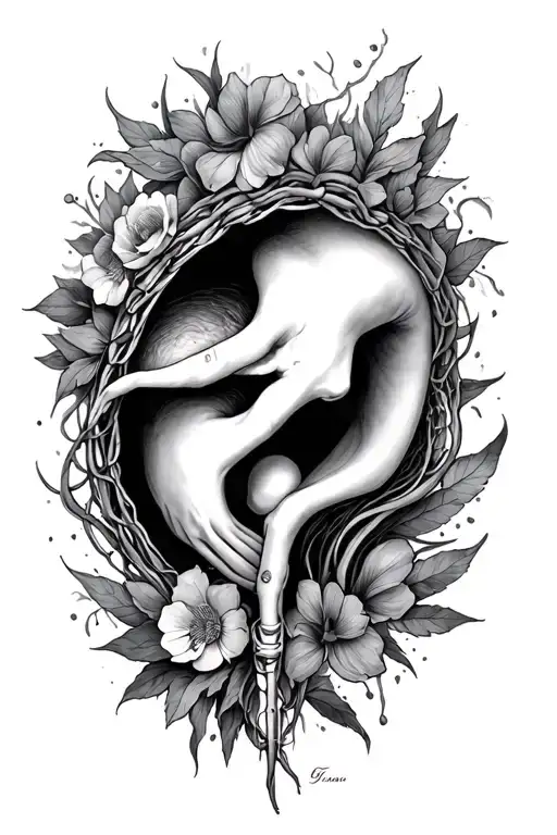 Endometriosis tattoo design idea